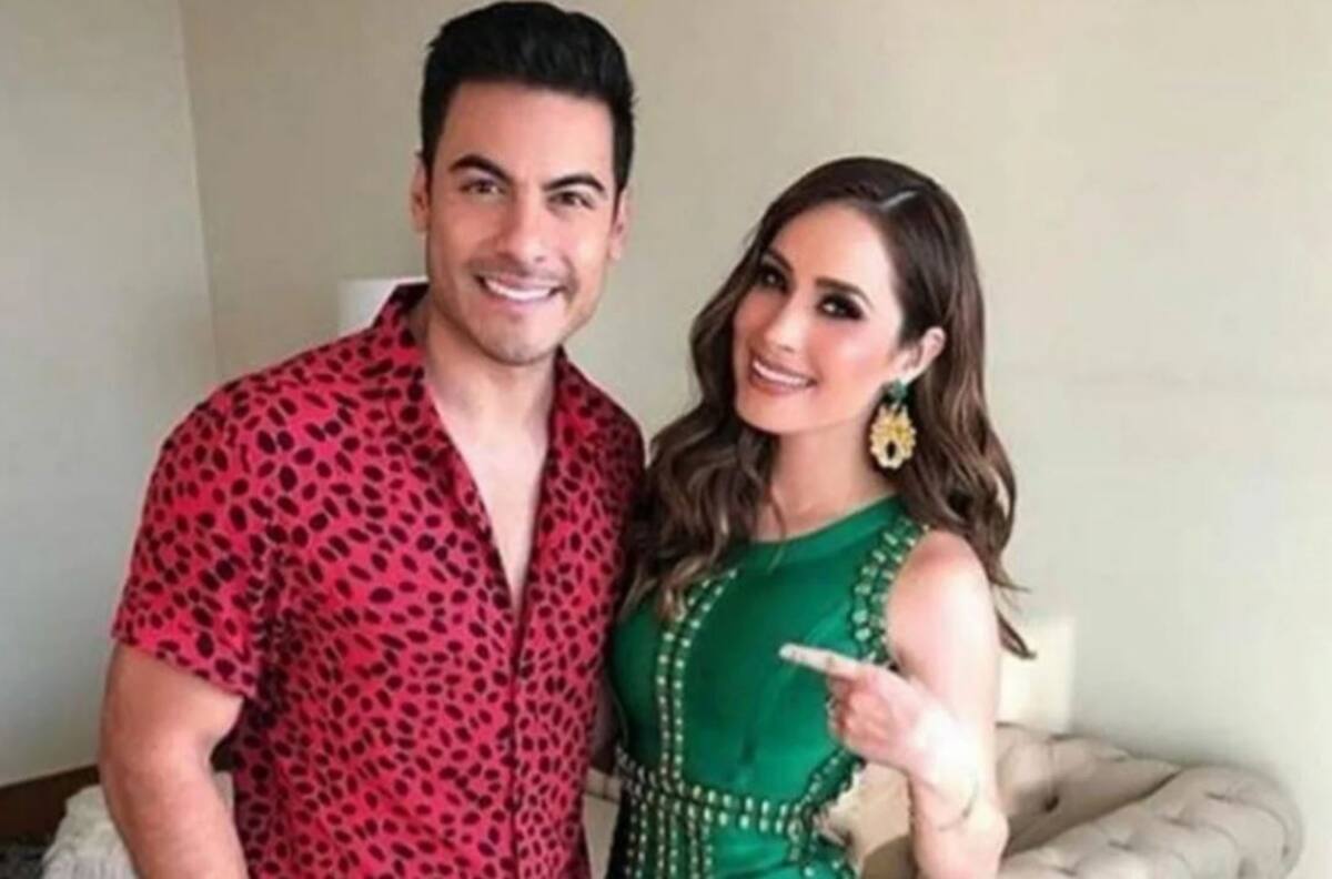 Carlos Rivera y Cynthia Rodríguez están casados y su encuentro con el Papa Francisco los delató