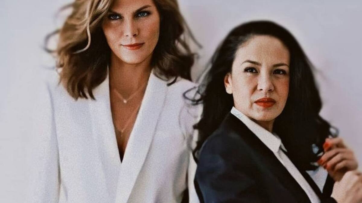 María Félix quedó flechada por Montserrat Oliver y la invitó a tomar champagne