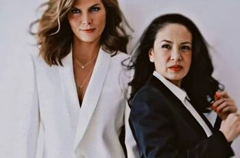 María Félix quedó flechada por Montserrat Oliver y la invitó a tomar champagne