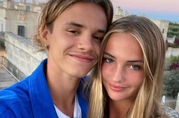 Romeo Beckham y Mia Regan retoman su relación tras cuatros meses de distanciamiento