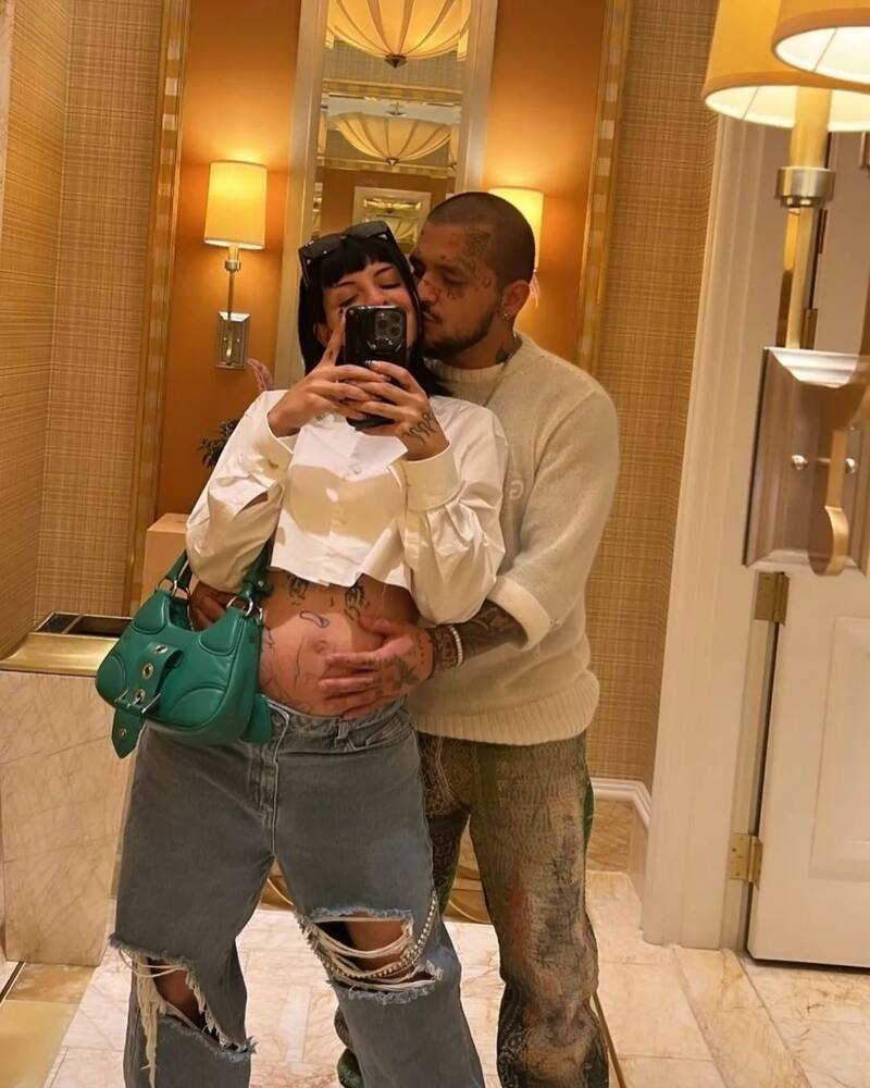 Christian Nodal destapó sin querer el género del bebé que espera con Cazzu - Créditos: Instagram