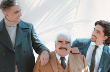 Vicente y Alejandro Fernández lloran por esta canción