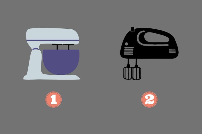 Elige una batidora y te diremos algo de ti.