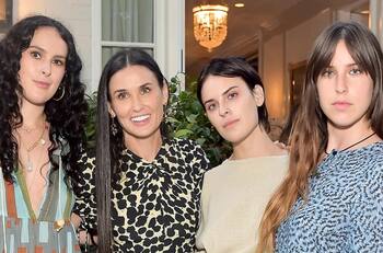 Hijas de Demi Moore y Bruce Willis se sienten "emocionalmente cansadas" por la enfermedad de su papá