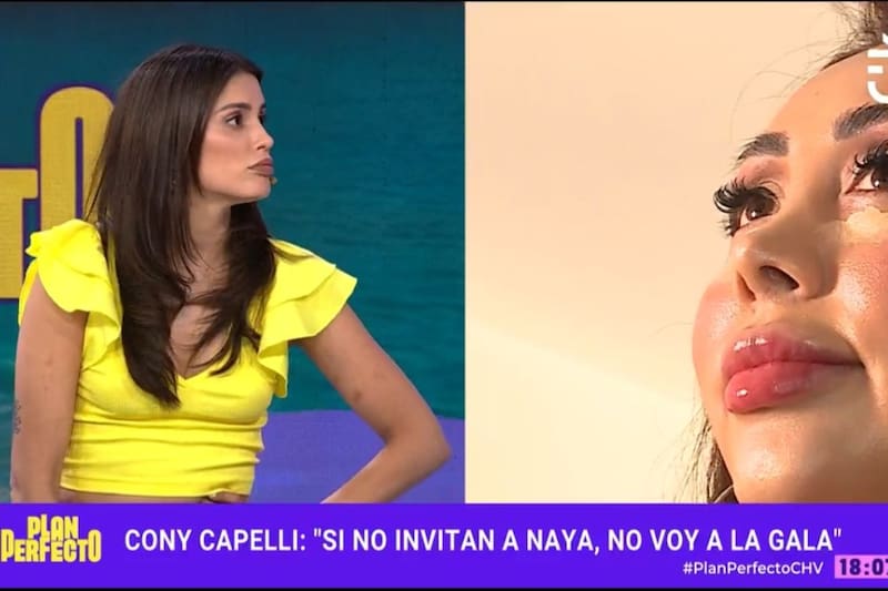 La participante de Fiebre de Baile en el programa Plan Perfecto.
Foto: Chilevisión.