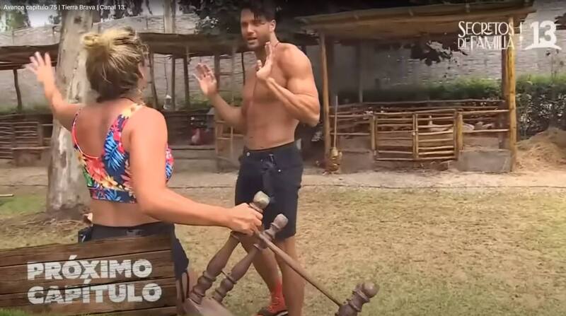 Angélica Sepúlveda discute con Fabio Agostini. Créditos: Canal 13