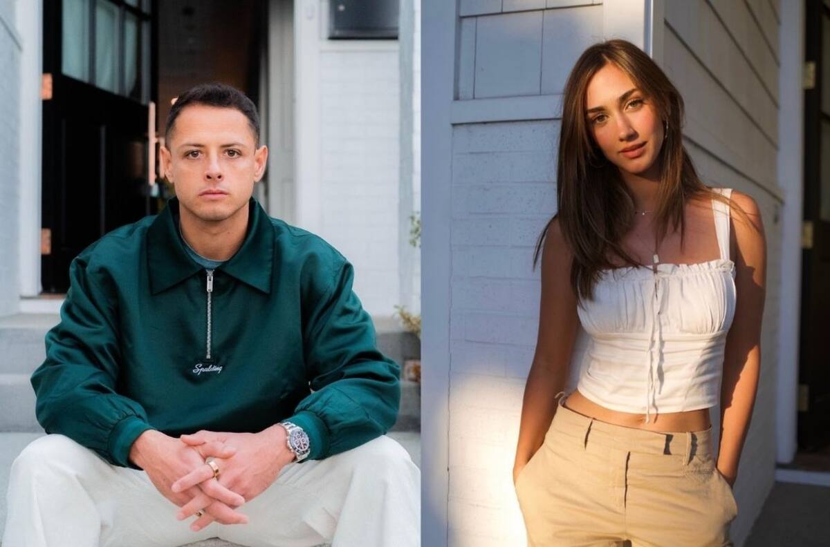 Chicharito Hernández y la modelo Nicole McPherson celebran su primer San Valentín