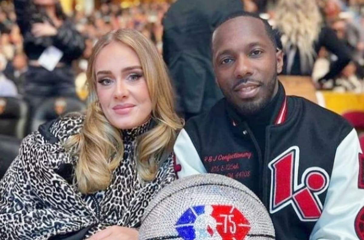 Adele y Rich Paul se muestran de lo más enamorados en el Juego de Estrellas de la NBA
