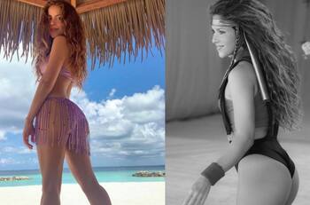 Los ejercicios de glúteos favoritos de Shakira para tonificar y aumentar volumen