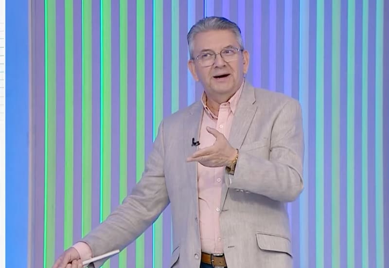 En pleno matinal le lanzó una divertida advertencia a Nicole Kidman. Foto: Captura Mega.