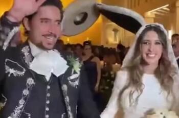 Alex Fernández y Alexia Hernández para su baile de novios eligieron una canción de Alejandro Fernández