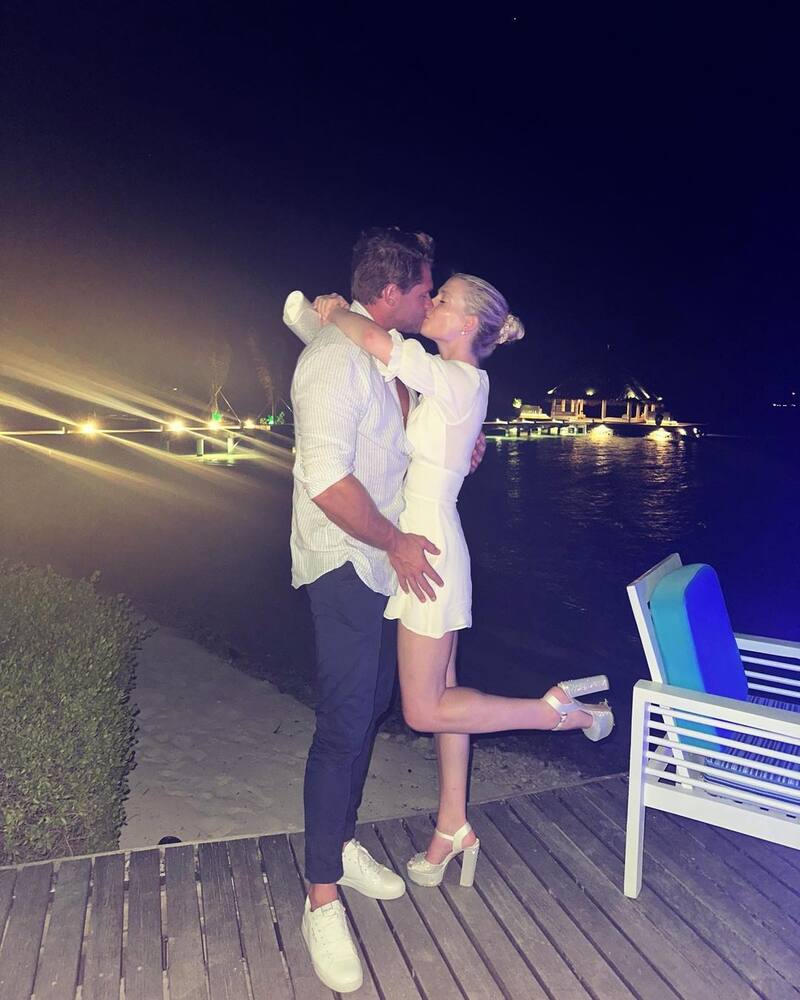 Lady Amelia Spencer La sobrina de la princesa Diana y Greg Mallett se casaron en una impresionante granja en Sudáfrica el 21 de marzo.
- Créditos: Instagram