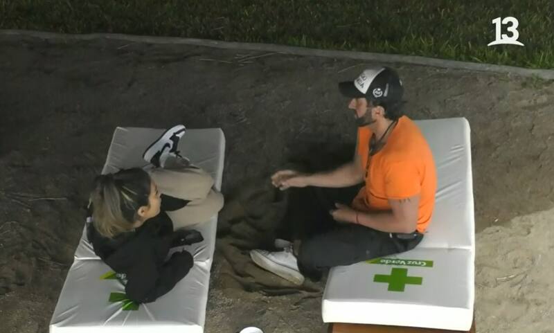 Shirley Arica y Arturo Longton. Créditos: Pantallazo Canal 13