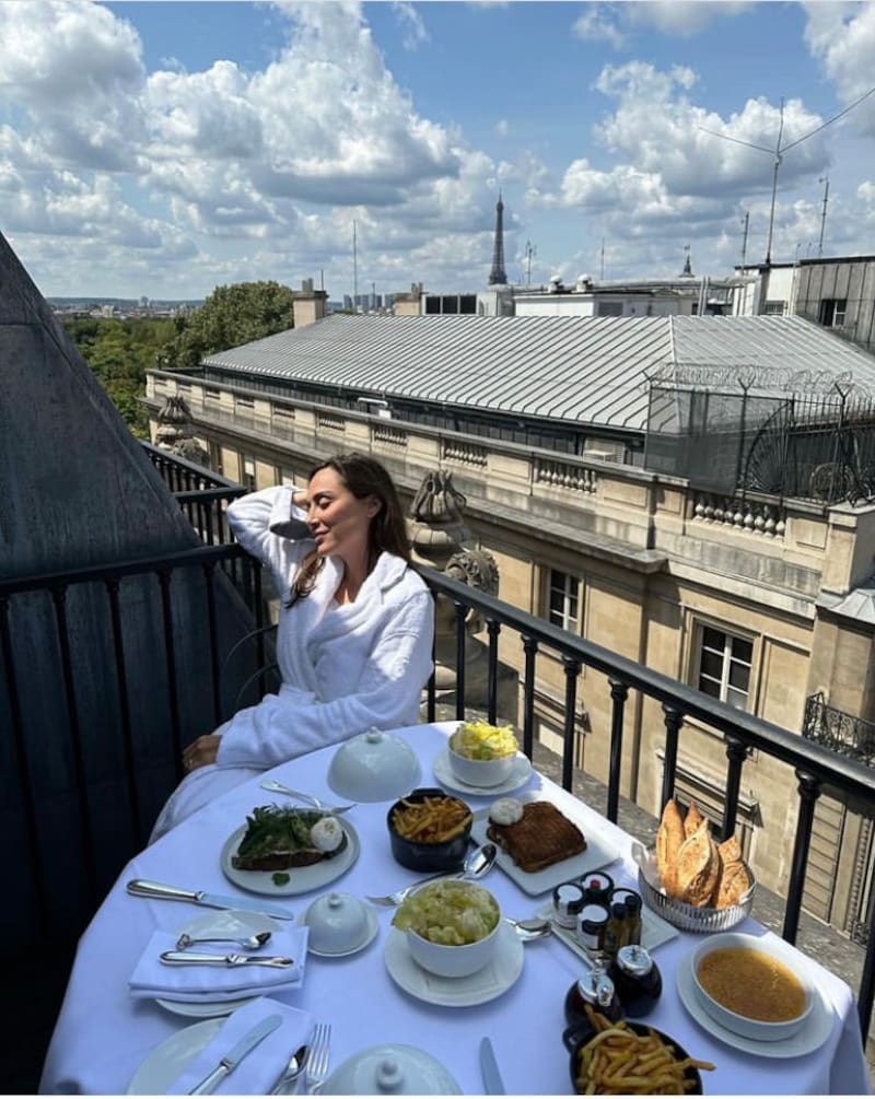 La marquesa de Griñón esta en París