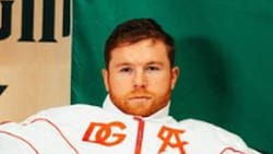 Saúl "Canelo" Álvarez está aprendiendo a esquiar y muestra su avance desde el día uno