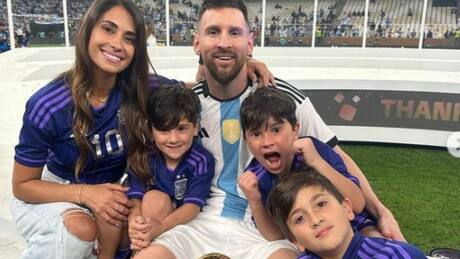 El emotivo mensaje de Antonela Roccuzzo a Lionel Messi ante el duro momento que pasa con el PSG