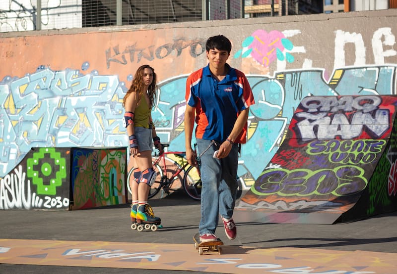 Francisca Armstrong, Nicolás Contreras/c Pedro Rojas / Netflix © 2023.