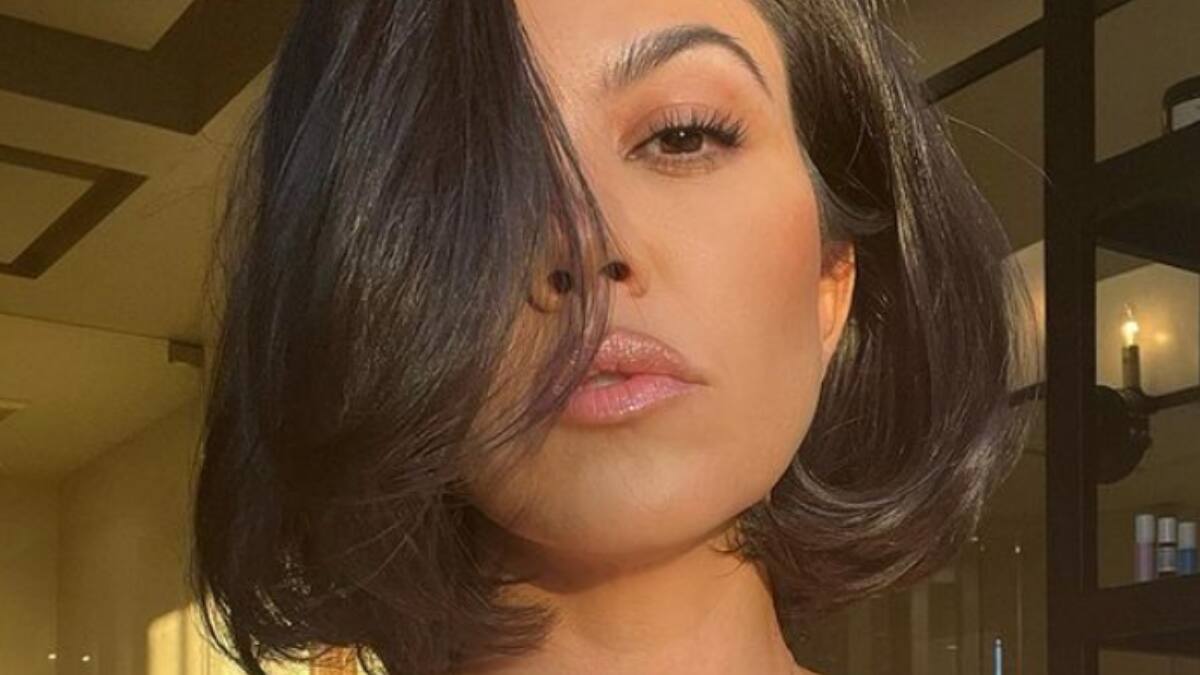 Kourtney Kardashian detona rumores de un posible embarazo tras publicar fotos en ropa interior