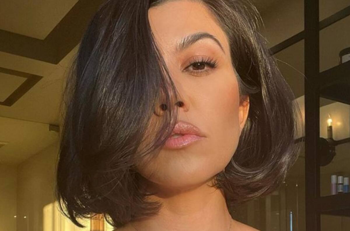 Kourtney Kardashian detona rumores de un posible embarazo tras publicar fotos en ropa interior