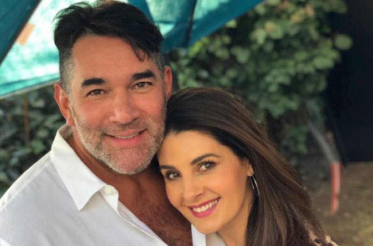 Eduardo Santamarina se enceló con pose de Mayrín Villanueva y le reclama