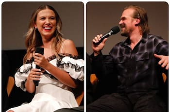 David Harbour confiesa su preocupación paternal por Millie Bobby