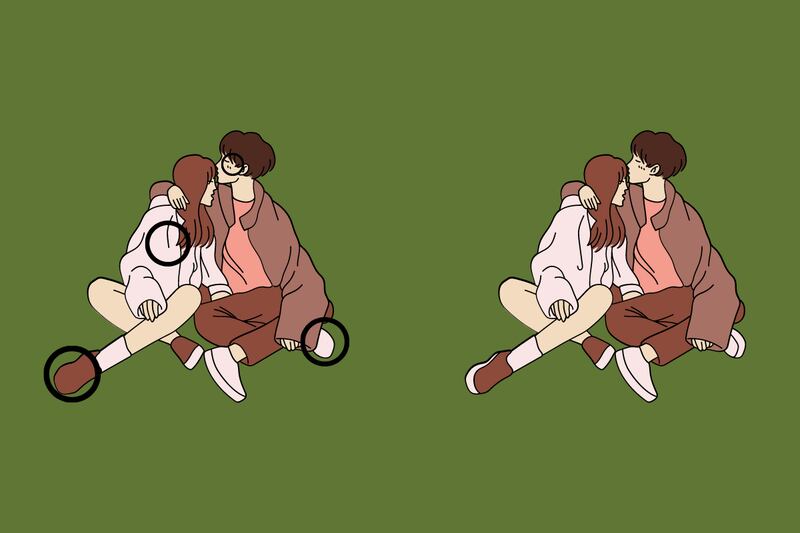 Ilustración de parejas.