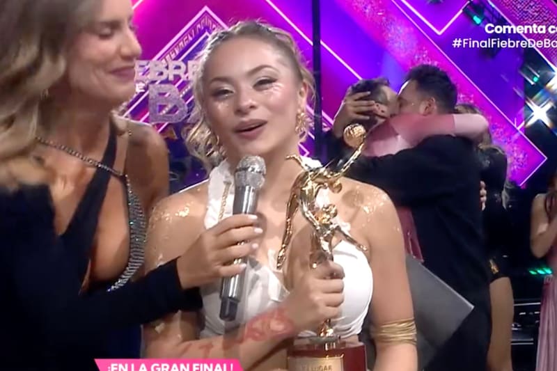 La influencer fue la ganadora de Fiebre de Baile.