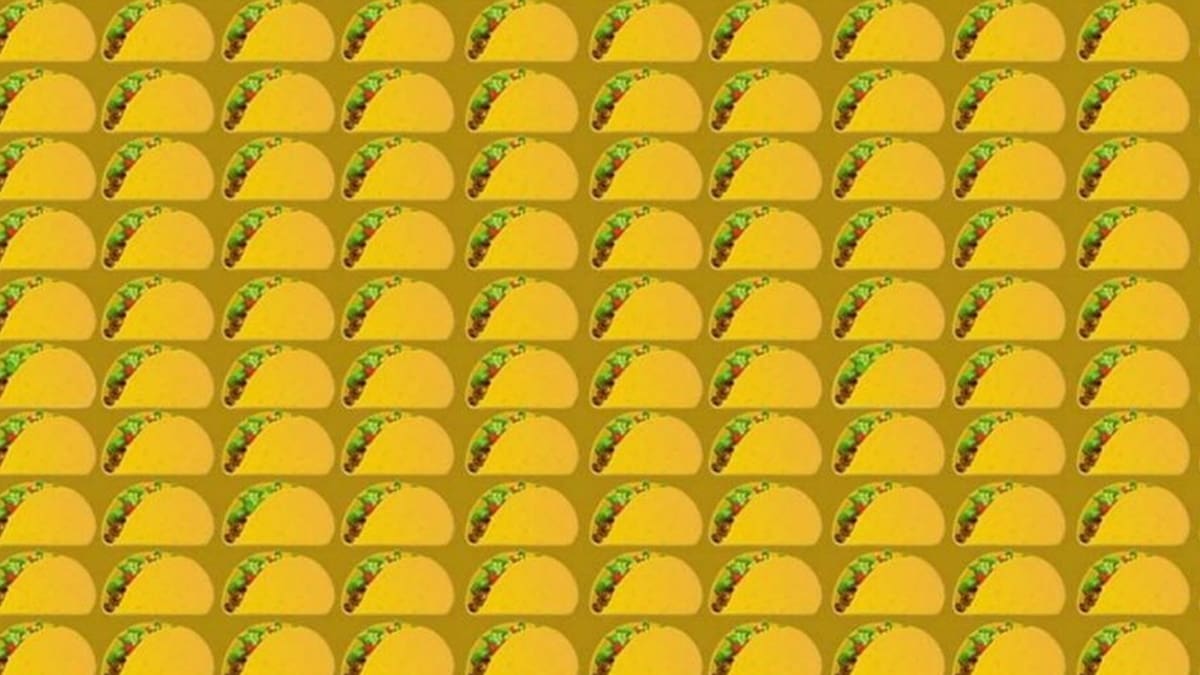 Acertijo visual: ¿Qué tacos no tienen picante? Tienes 30 segundos para descubrirlo