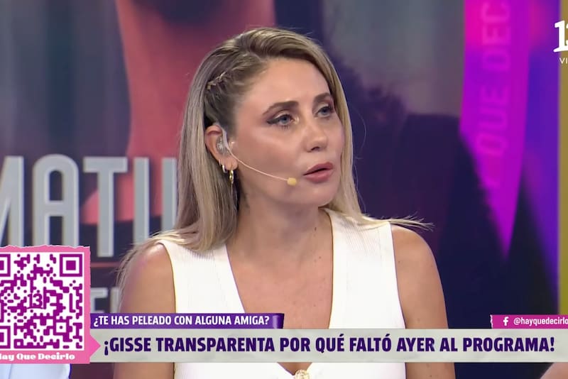 Habló tras las críticas en vivo de Pamela a su persona. Foto: Captura Canal 13