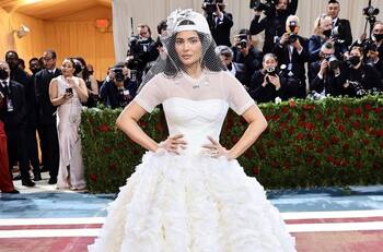 La reacción de Stormi cuando vio a Kylie Jenner con su vestido de la MET Gala 2022