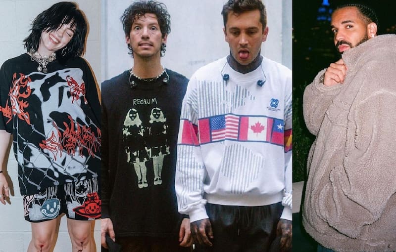 Billie Eilish, Twenty One Pilots y Drake Lollapalooza Chile se realizará el 17, 18 y 19 de marzo. - Créditos: Instagram