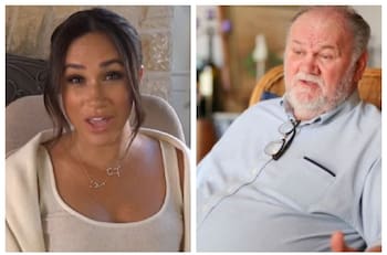 Papá y media hermana de Meghan Markle revelan foto de ella que: "Nunca quiso que el mundo viera"