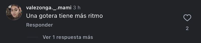 Y las duras críticas del público a Gala Cardirola.
Foto: Instagram