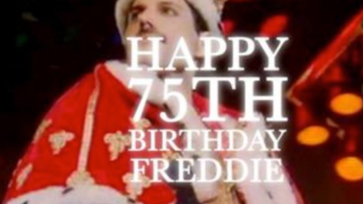 Freddie Mercury, en su cumpleaños 75, tiene nuevo video