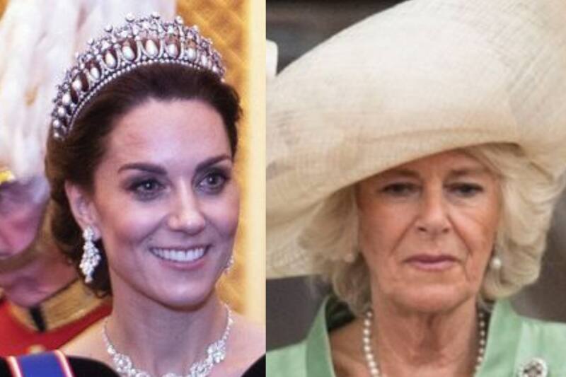 Al principio la reina Camilla no creía en que Kate Middleton podría ser una buena princesa de Gales - Créditos: Archivo