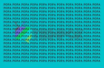 Test Visual: Encuentra las palabras "PAPA" en solo 5 segundos