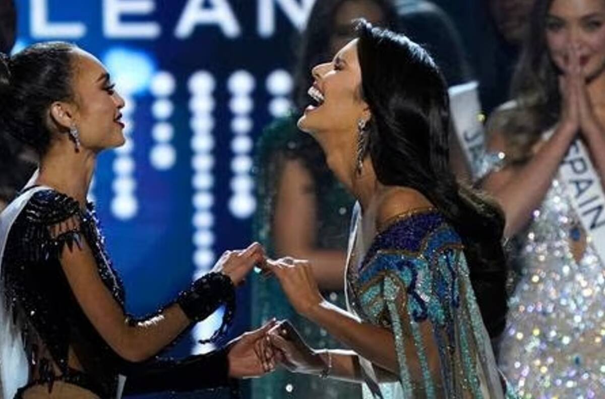 Miss Venezuela revela qué le dijo a Miss USA antes de ser coronada como Miss Universo 2023
