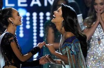 Miss Venezuela revela qué le dijo a Miss USA antes de ser coronada como Miss Universo 2023