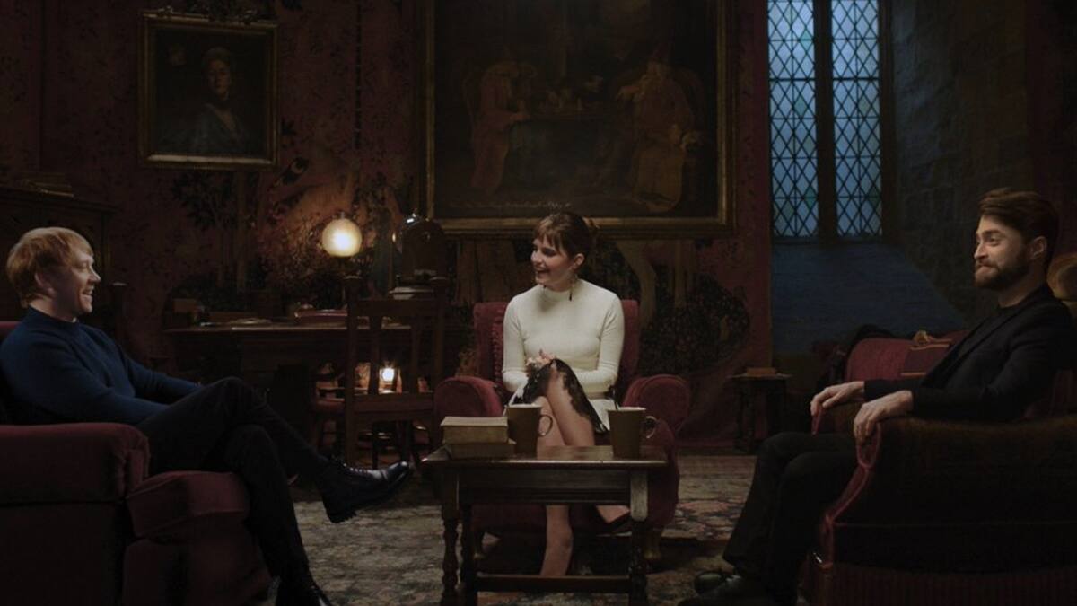 Reunión de las estrellas de "Harry Potter" dejó a Emma Watson “abrumada”
