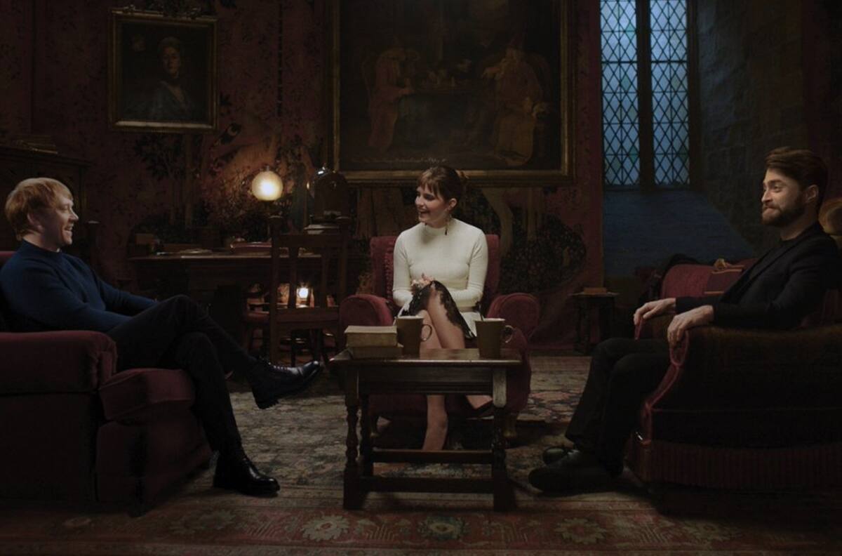 Reunión de las estrellas de "Harry Potter" dejó a Emma Watson “abrumada”