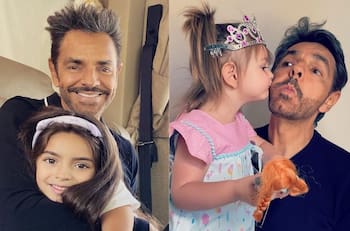 Eugenio Derbez da tiernas clases de piano a Aitana y Kailani en espera de Navidad