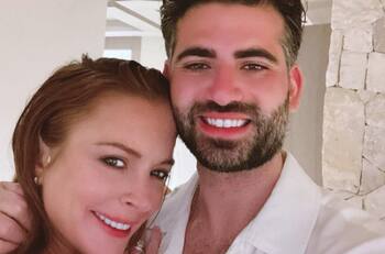 "Soy la más afortunada": Lindsay Lohan se casa en secreto con su novio Bader Shammas