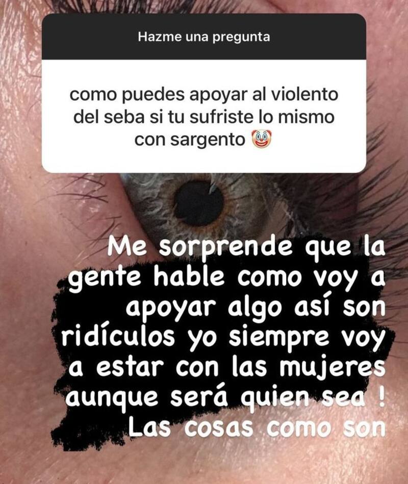 Ignacia Michelson asegura que siempre estará del lado de las mujeres. Créditos: Instagram