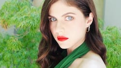 Así fue el vestido de novia de Alexandra Daddario