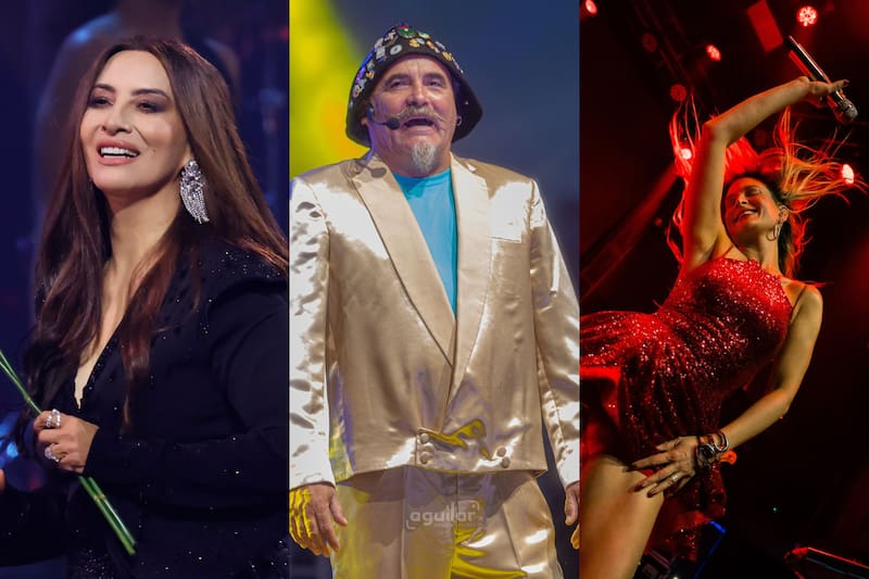 Este jueves, se presentarán en el Patagual Myriam Hernández, El Flaco y Nicole. Créditos: Sebastian Cisternas/Aton Chile - Paul Vásquez en Instagram - Nicole en Instagram.