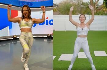 La rutina de ejercicios que siguió Adamari López para perder 15 kilos