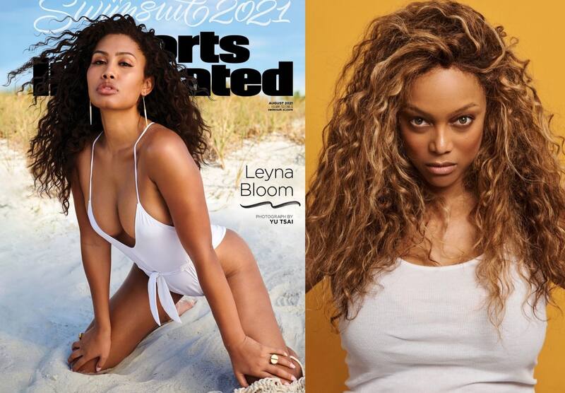 Leyna Bloom y Tyra Banks - Créditos: Instagram