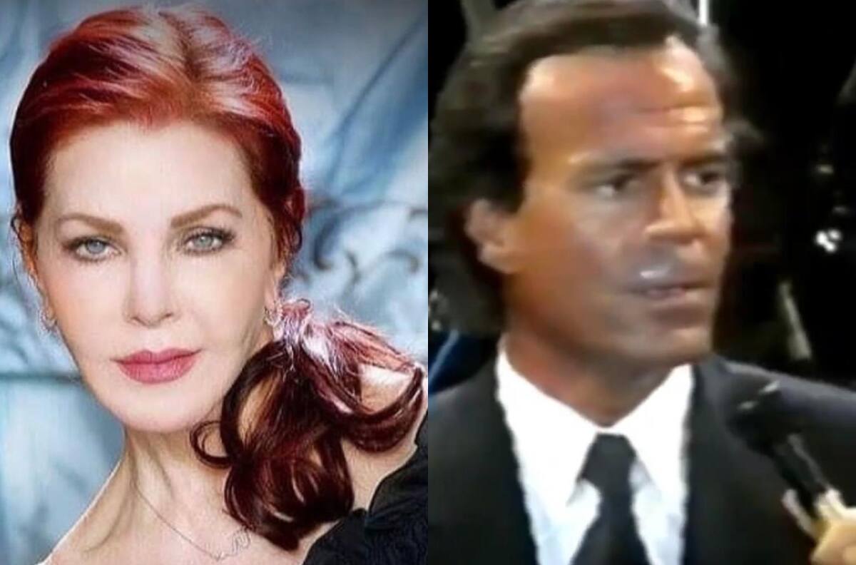 Julio Iglesias y Priscilla Presley, esposa de Elvis Presley, tuvieron una relación oculta