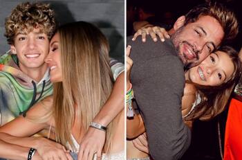 Elizabeth Gutiérrez y William Levy no hablan del divorcio pero presumen a sus hijos