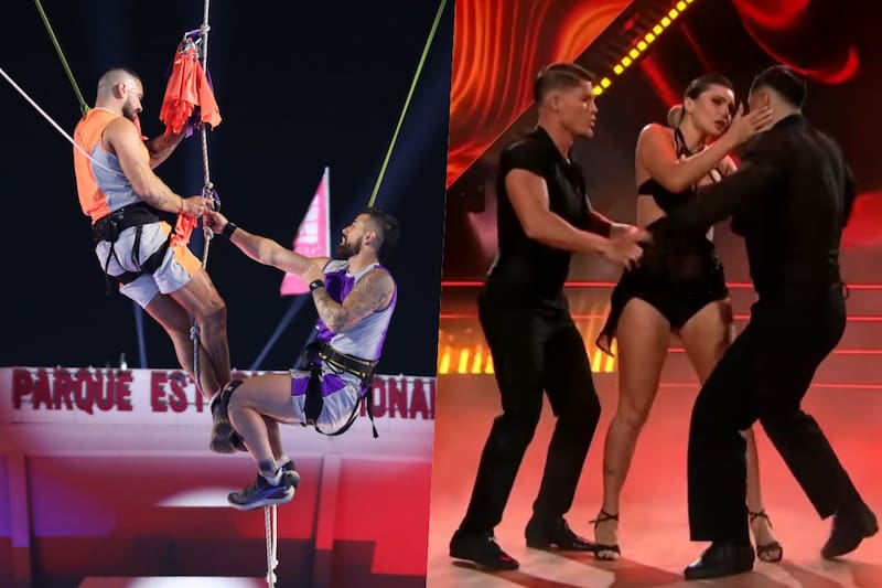 Se disputaron con todo el rating de este súper lunes.